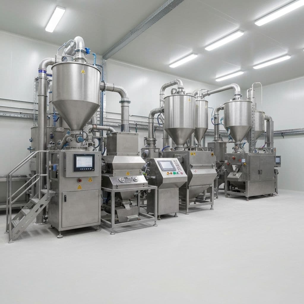 Modern food processing facility